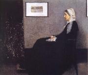 James Abbott McNeil Whistler Arrangement in Grey and Black Nr.1 or Portrait of the Artist-s Mother oil painting picture wholesale